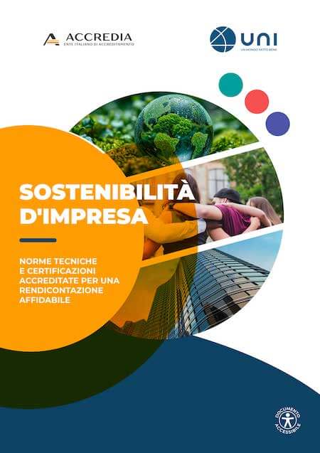 Brochure Accredia-UNI: Linee Guida per la Rendicontazione di Sostenibilità secondo la CSRD