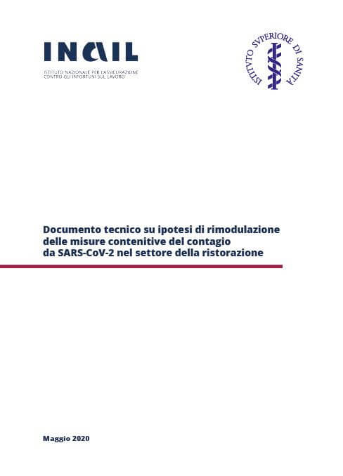 documento tecnico ISS INAIL ristorazione covid