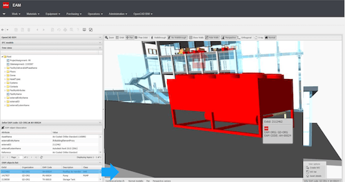 Infor EAM software gestione asset sanità BIM integrato