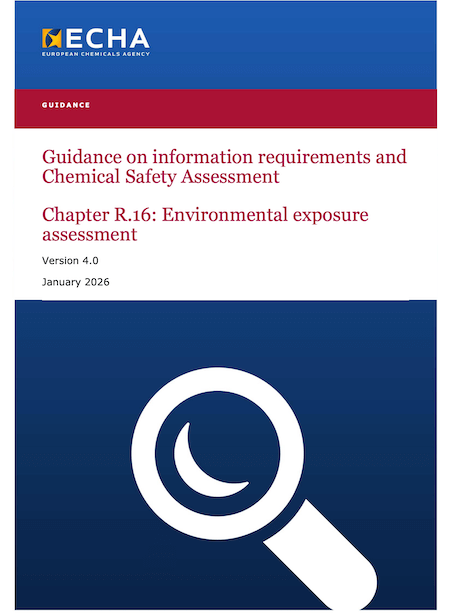ECHA: Aggiornamento della Guida alla Valutazione della Sicurezza Chimica