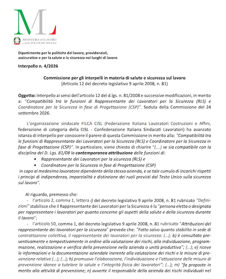 RLS e CSP nello stesso cantiere: perché il doppio incarico è a rischio sanzione e conflitto di interessi