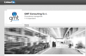 Pagina Linkedin GMT Consulting