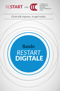 Progetto bando restart digitale camera commercio milano monzabrianza e lodi per piccole e micro imprese