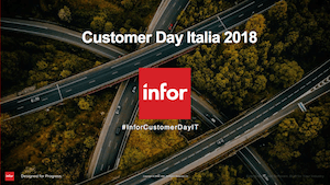 Infor Customer Day Italia 2018