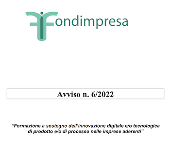 Fondi innovazione digitale-tecnologica: 20 milioni da Fondimpresa