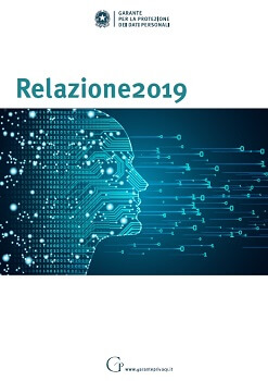 Garante privacy relazione annuale 2019 dati personali protezione 