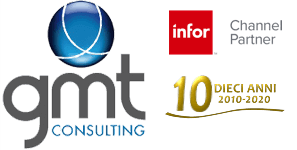 Logo GMT Consulting 10 anni