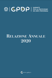 relazione annuale 2020 garante privacy