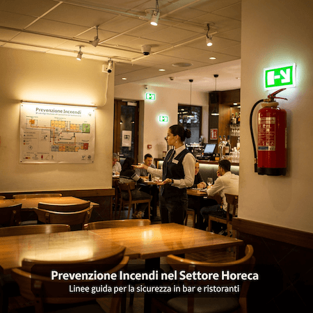 Prevenzione incendi nel settore Horeca: linee guida per la sicurezza in bar e ristoranti