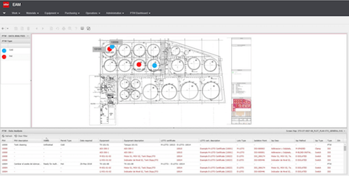 Software gestione manutenzioni industria disegni cad integrati